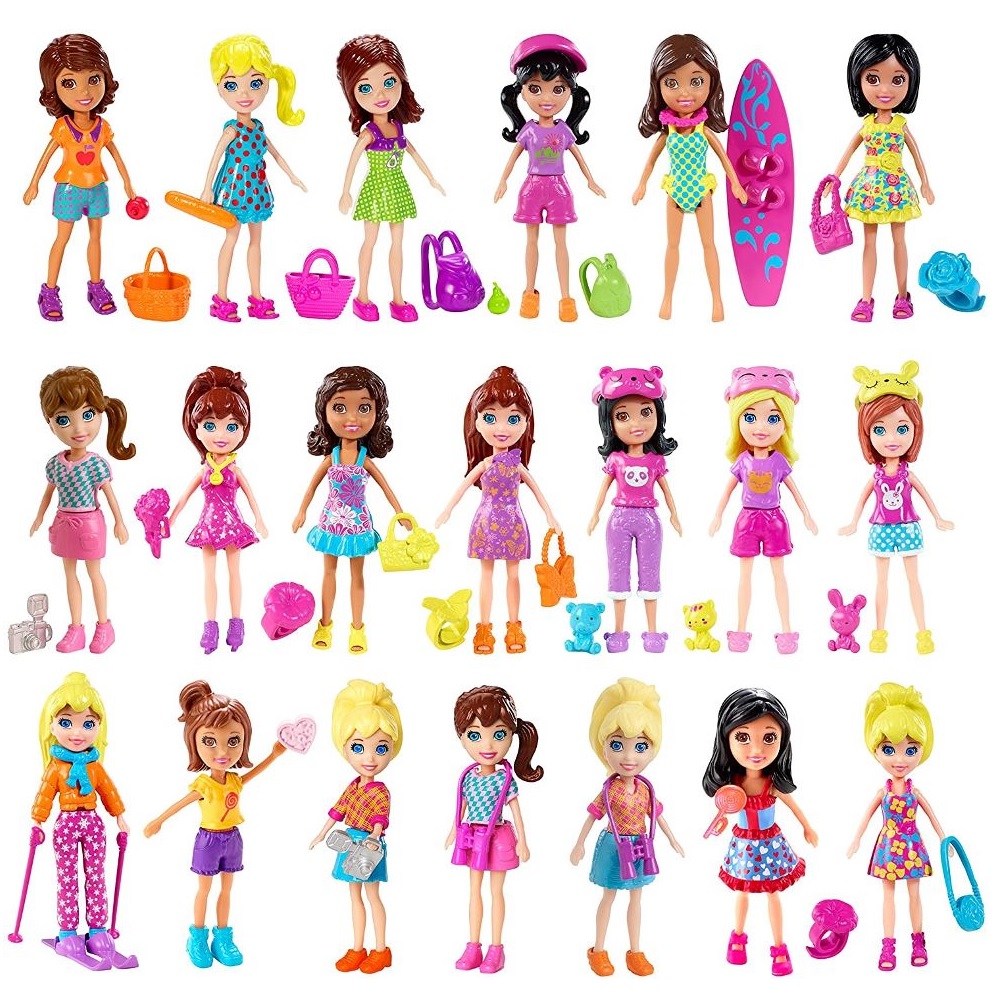 Nombres de todas las polly pocket sales