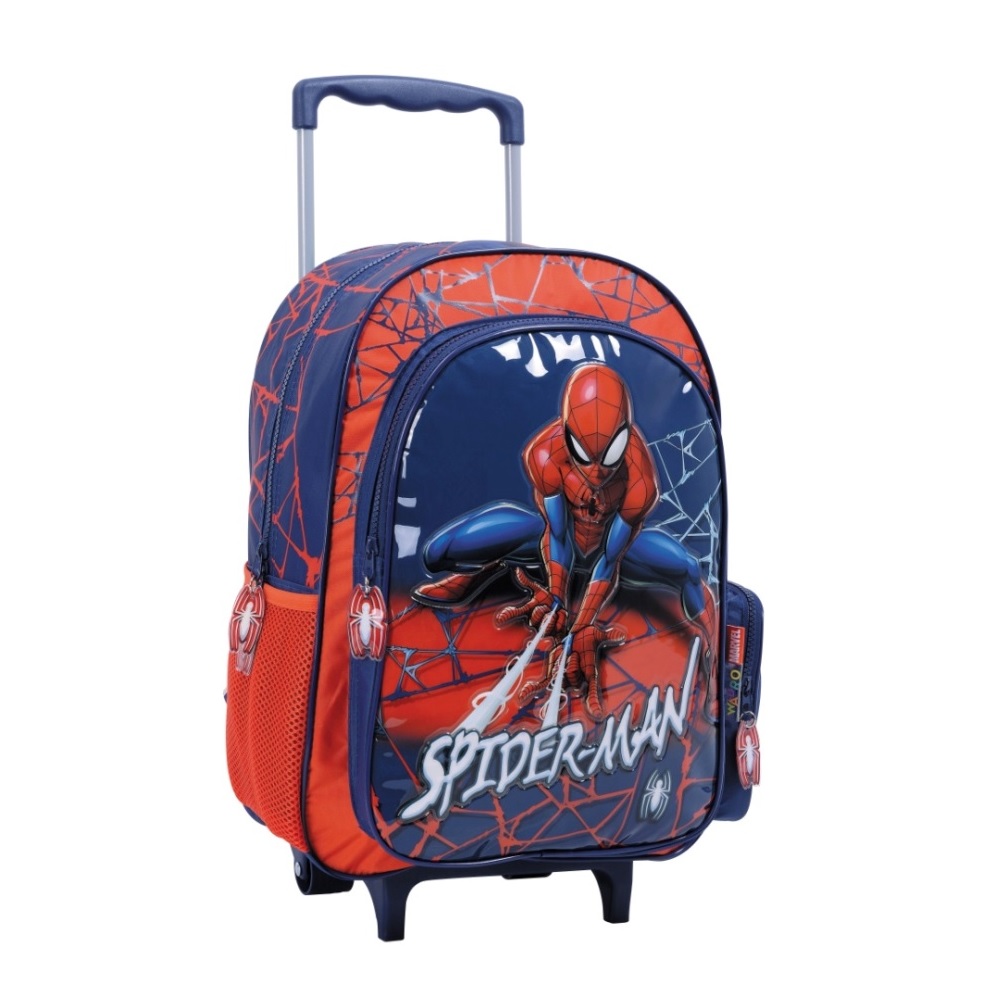 Mochila Spiderman con Carro 38203 Jugueteria Palacio de los Ninos