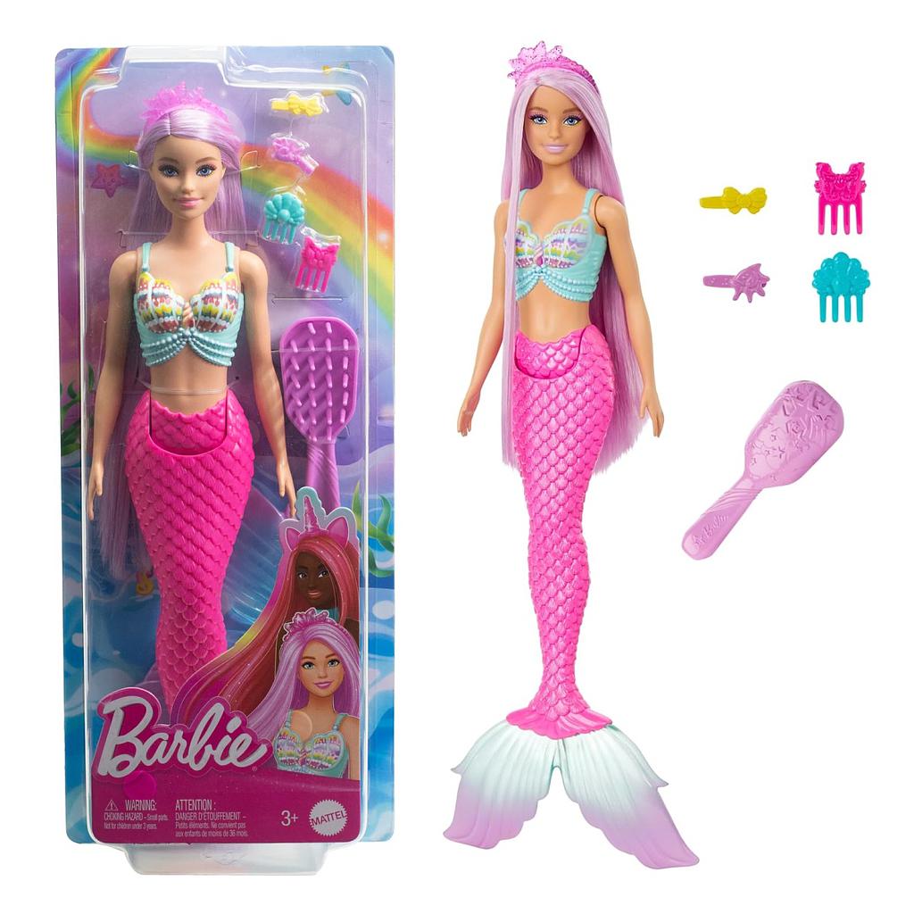 Barbie Sirena Peinados divertidos