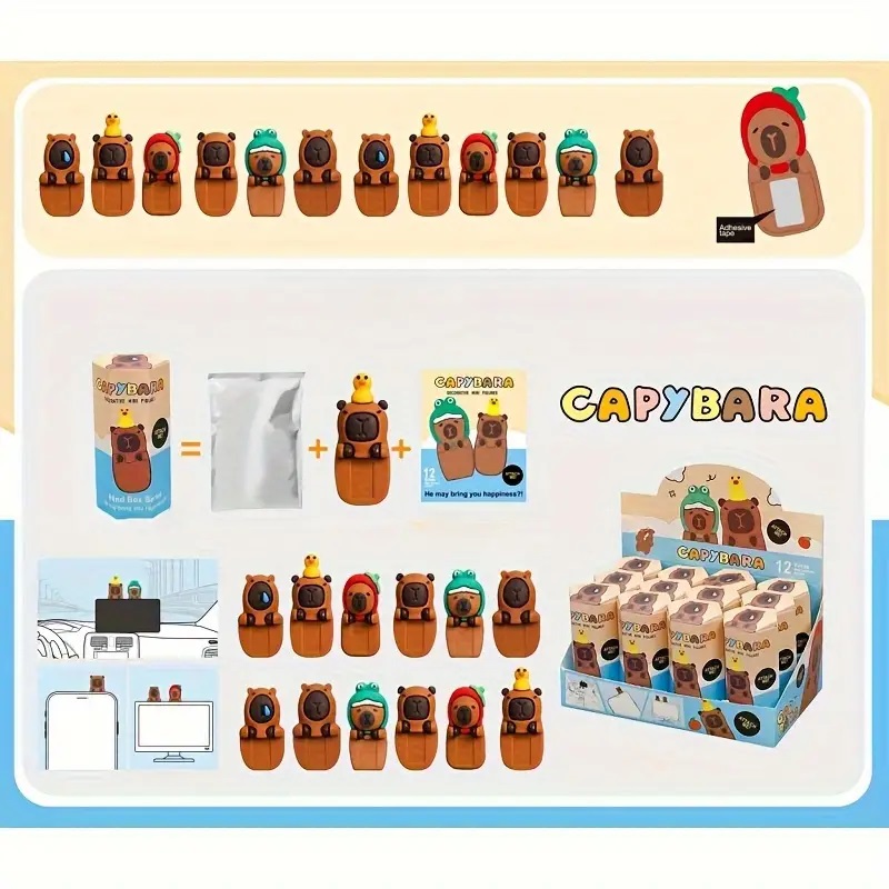 Capibara hippers accesorio para celular