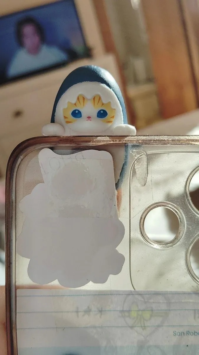 Hippers mini figura gatitos para celular y PC