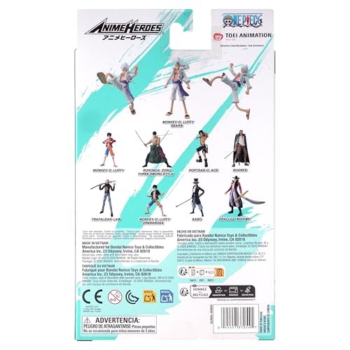Anime Heroes - One Piece - Luffy Gear5  6.5  Action Figure