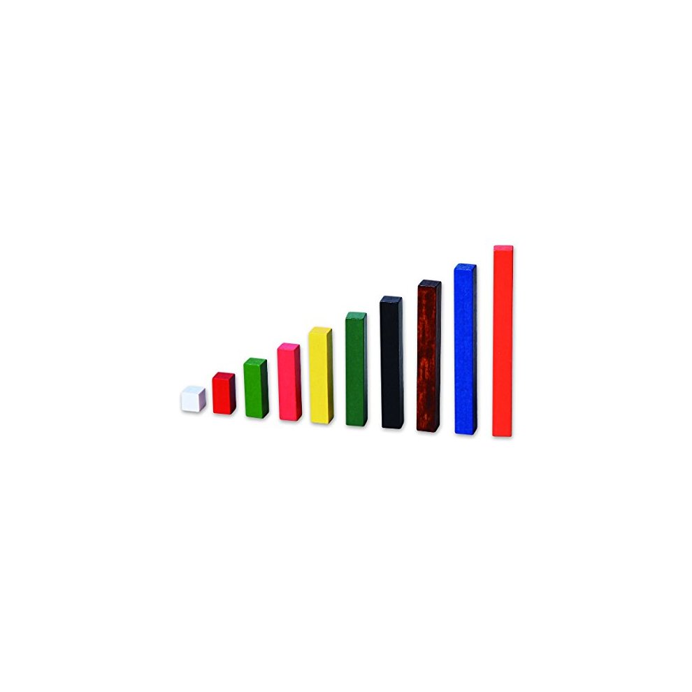 Viga Wooden Maths Rods Set (Cuisenaire Rods)