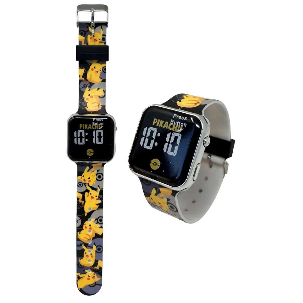 [030506622499] Reloj Pokemon Táctil LED POK4402