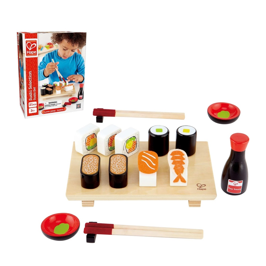 Set Sushi Hape de 21 Piezas