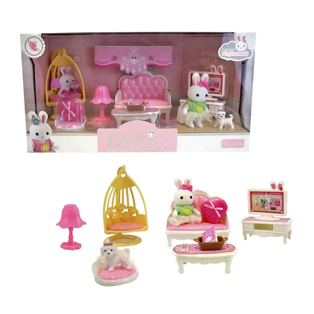 Conjunto conejito Sala TV