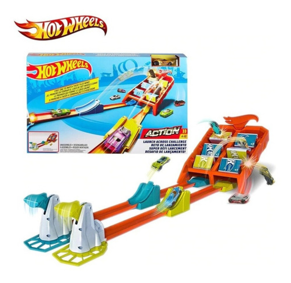 [887961713879] Pista Hot Wheels Reto de Lanzamiento