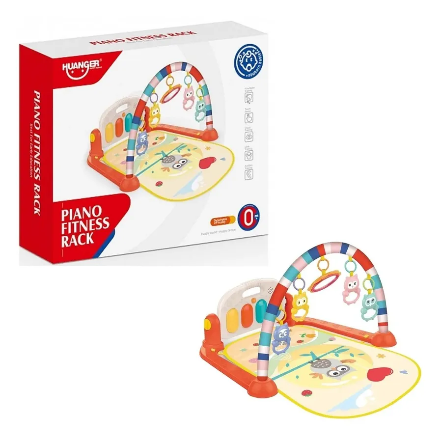[HE0651] Gimnasio Musical Búhos Rojo