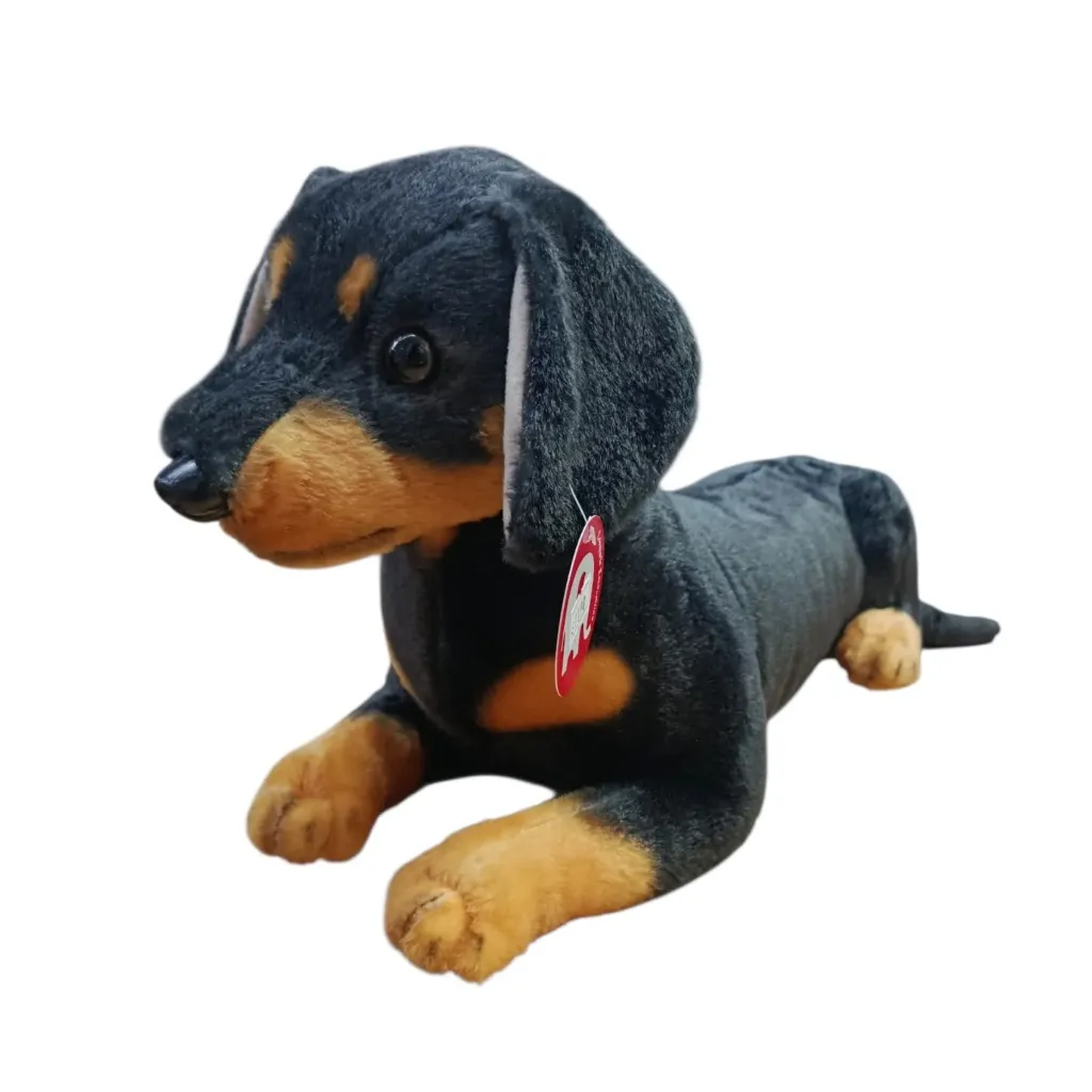 Peluche Perro Salchicha 25 cm altura