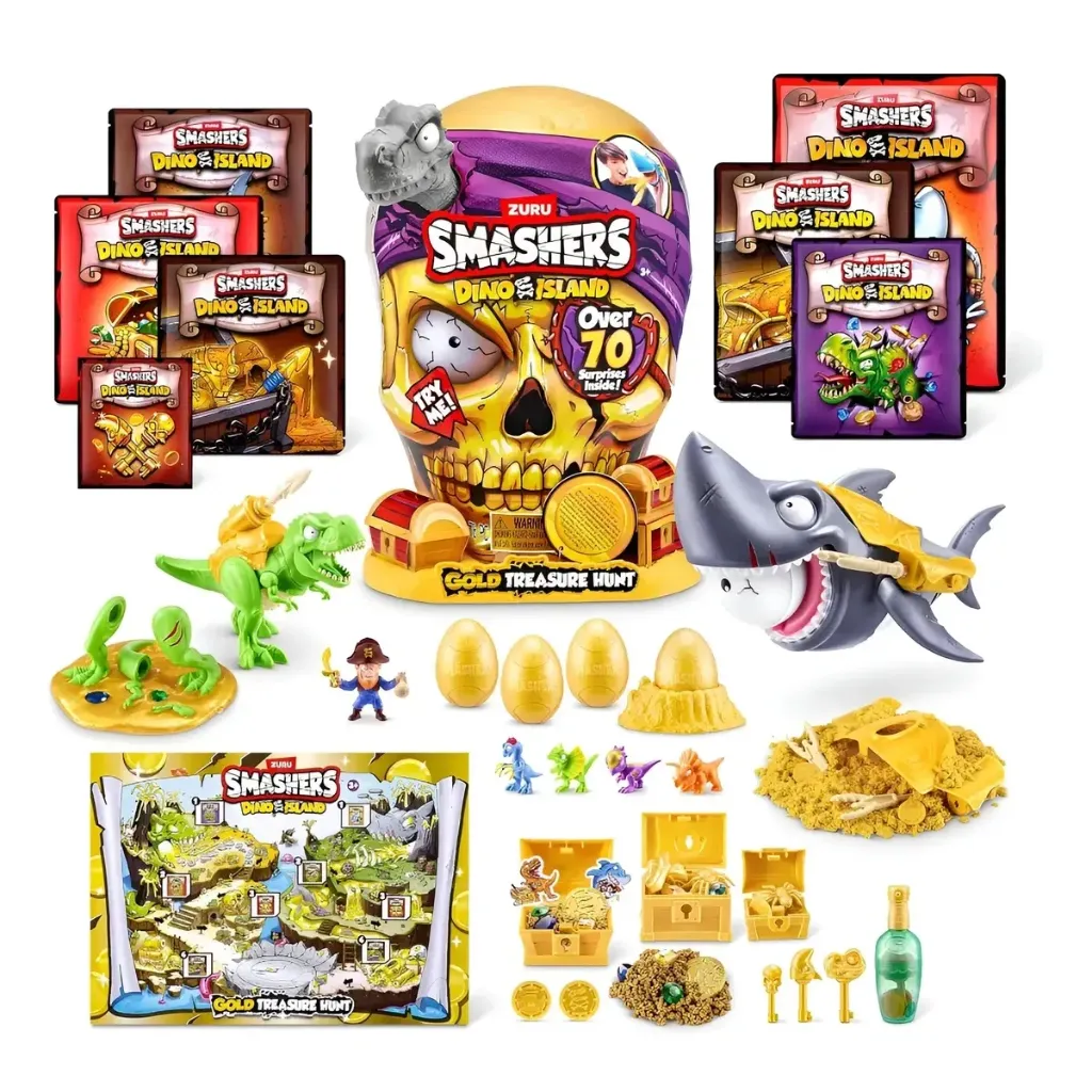 Zuru Smashers Calavera Dorada Dino Island