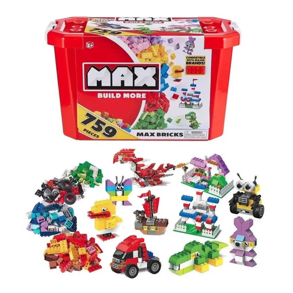 Max Ladrillos 759 Piezas