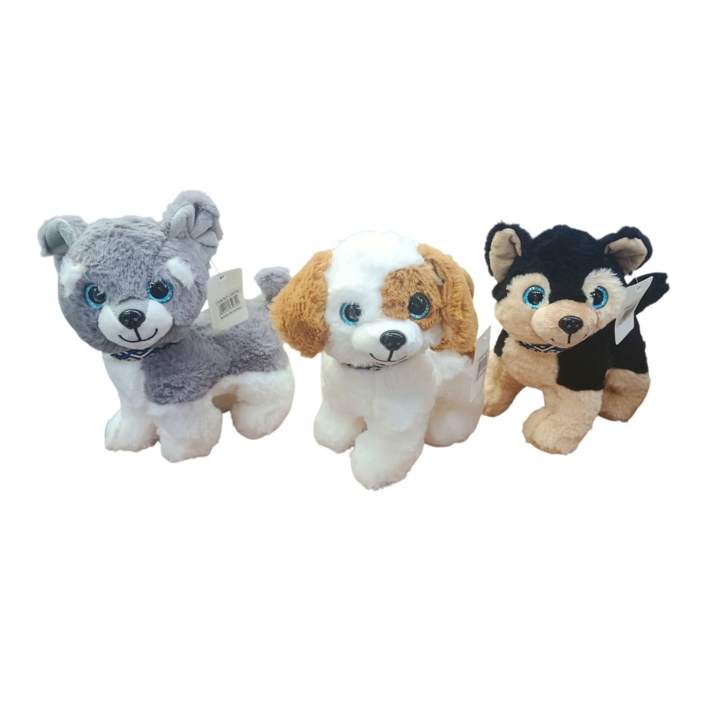 Peluche Perrito Ojos celestes