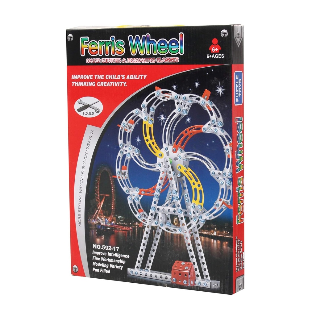 Mecano de Rueda de Feria 398 Pcs