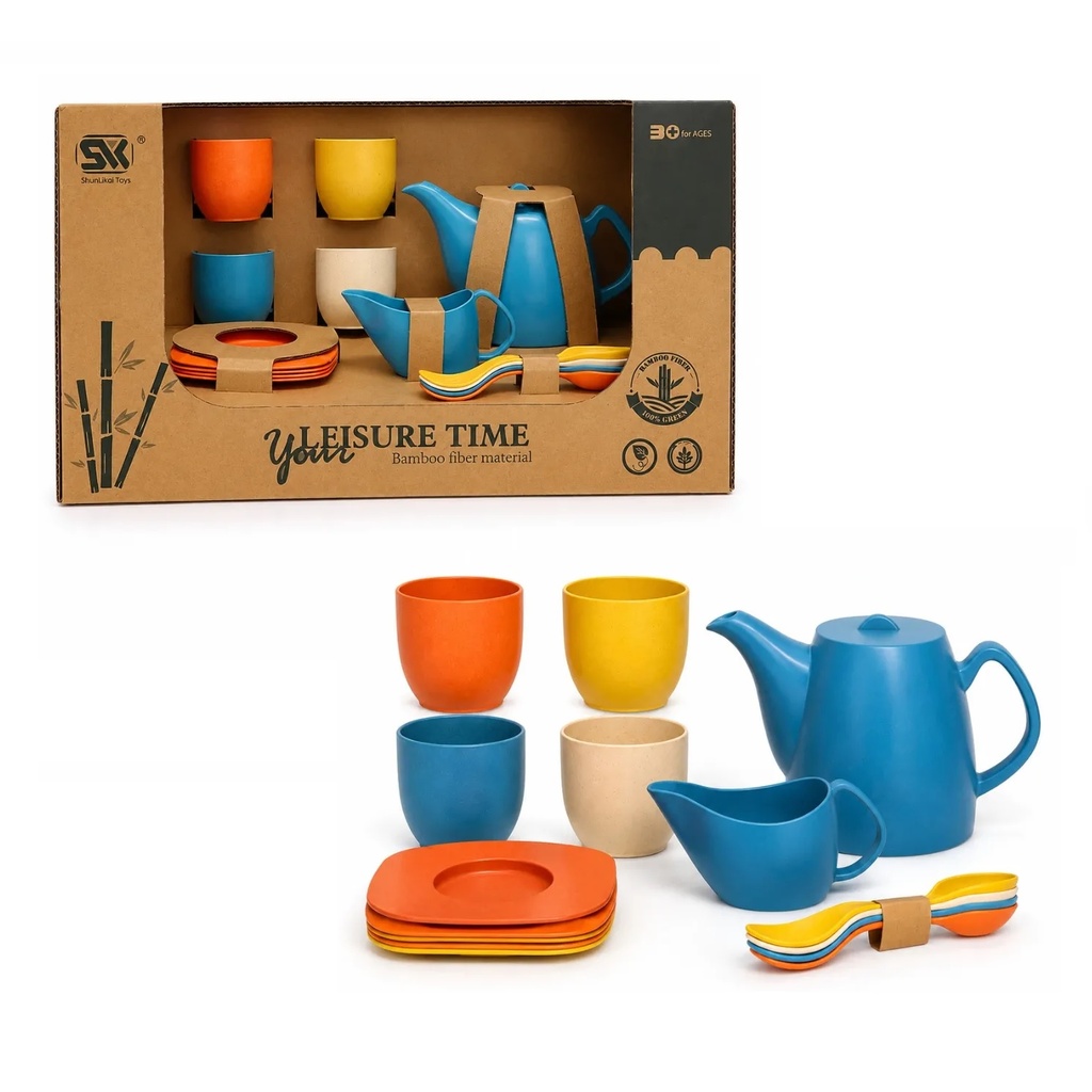 [8607510194070] Juego de Té Orgánico 14 pcs