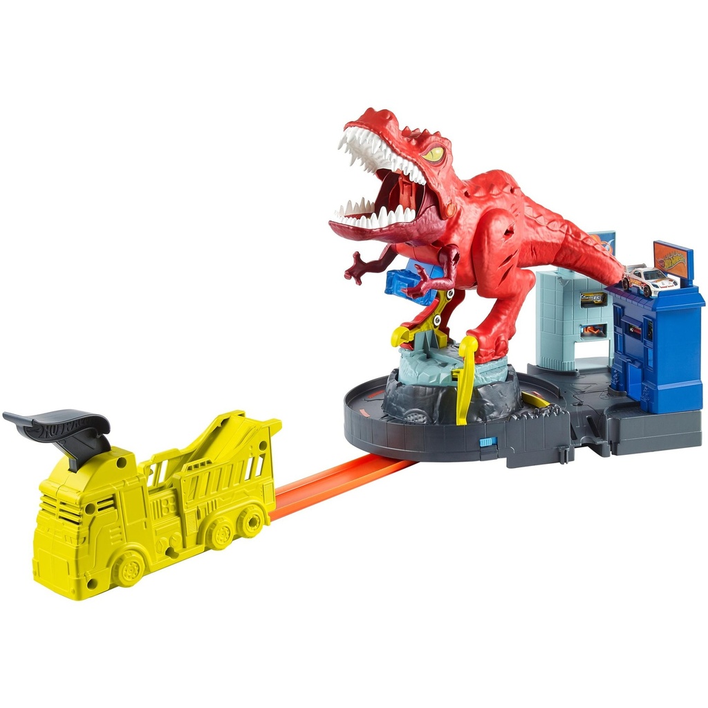 Pista Hot Wheels T-Rex Rampage