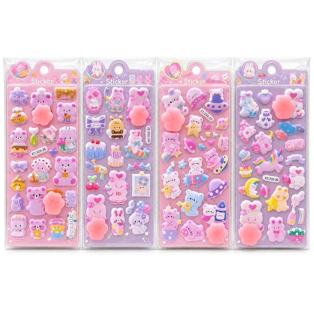 Stickers con Huella en Silicona