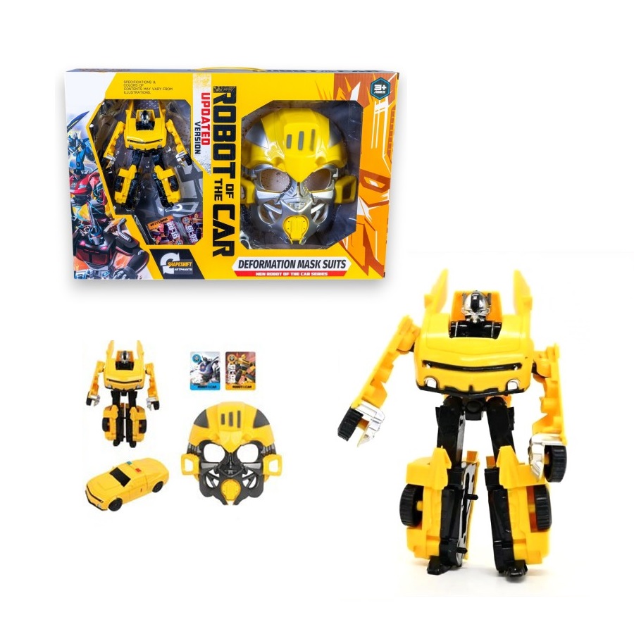 [6927267027080] Robot Transformable con Máscara
