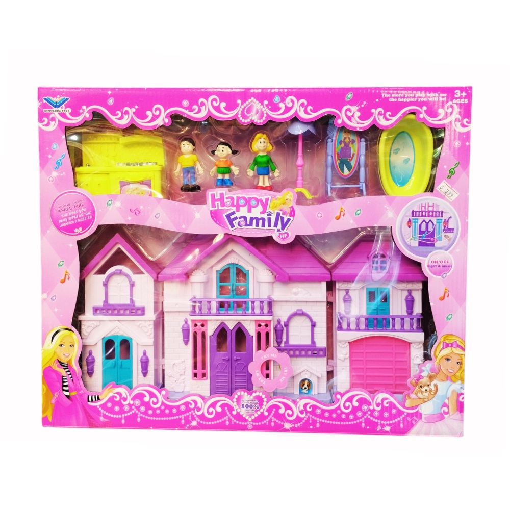 [8607547506532] Casita con muebles, luz y sonidos