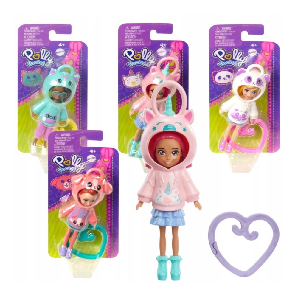 [8898] Polly Pocket Friends Colgante