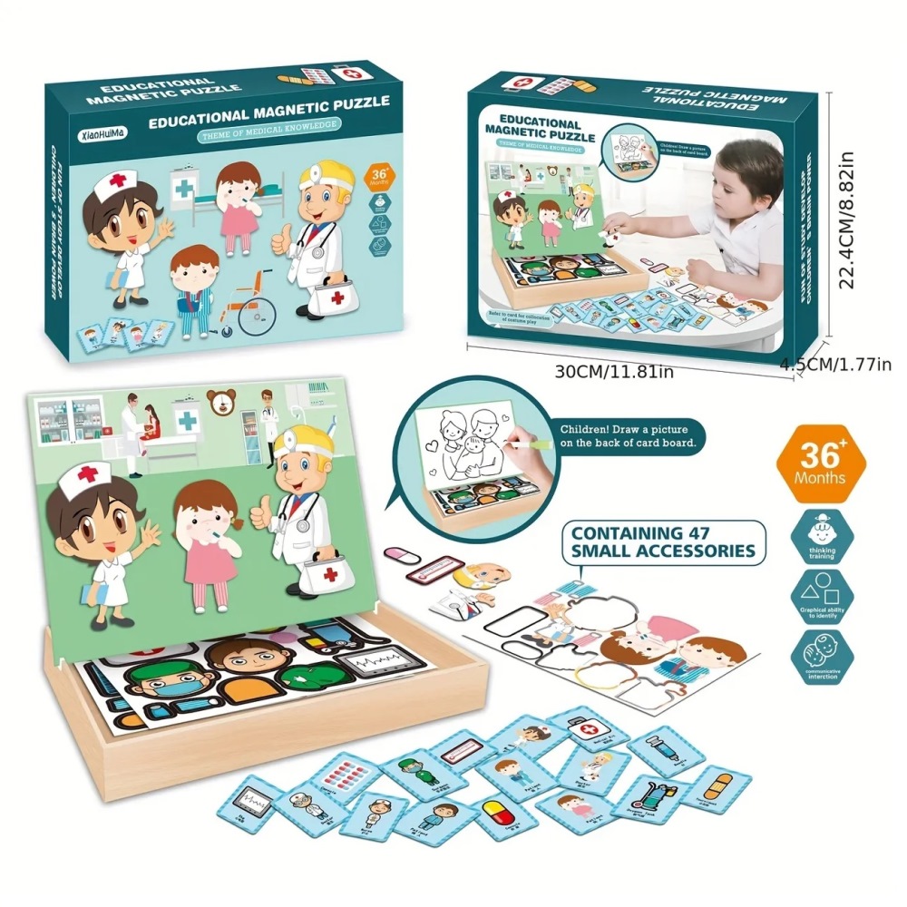 [6991206275740] Puzzle magnético en el Doctor
