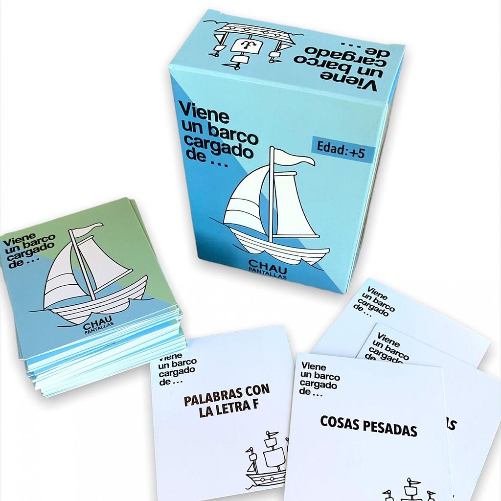 [7730992130067] Juego Viene Un Barco Cargado de...