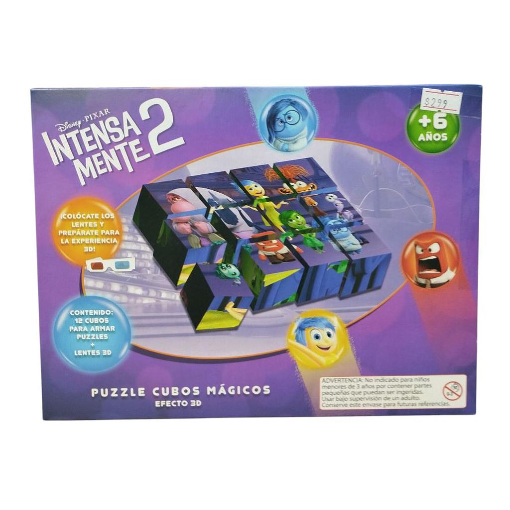 [7730586131586] Puzzle Cubos Mágicos Intensamente 2