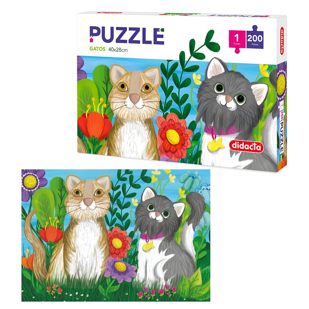 [7730549008634] Puzzle Gatos Didacta