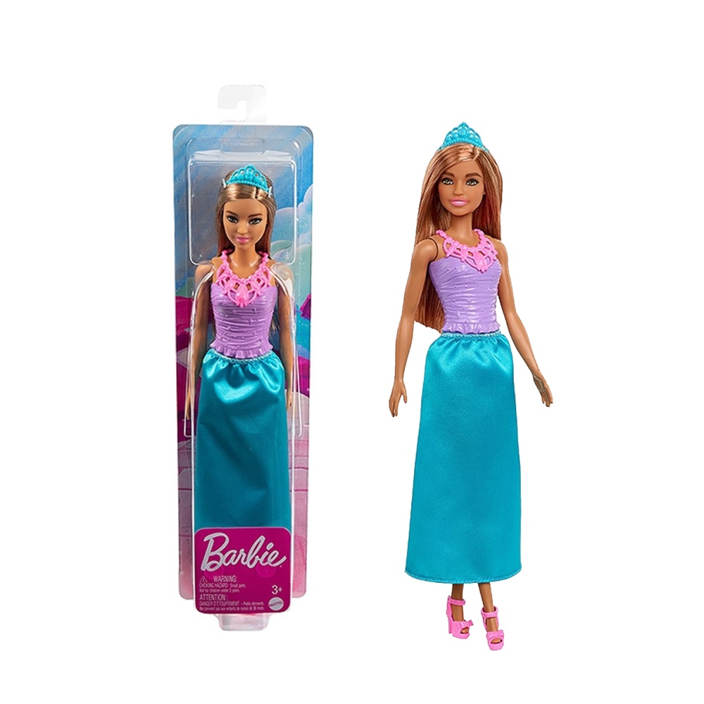 [194735055760] Barbie Princesa Castaña