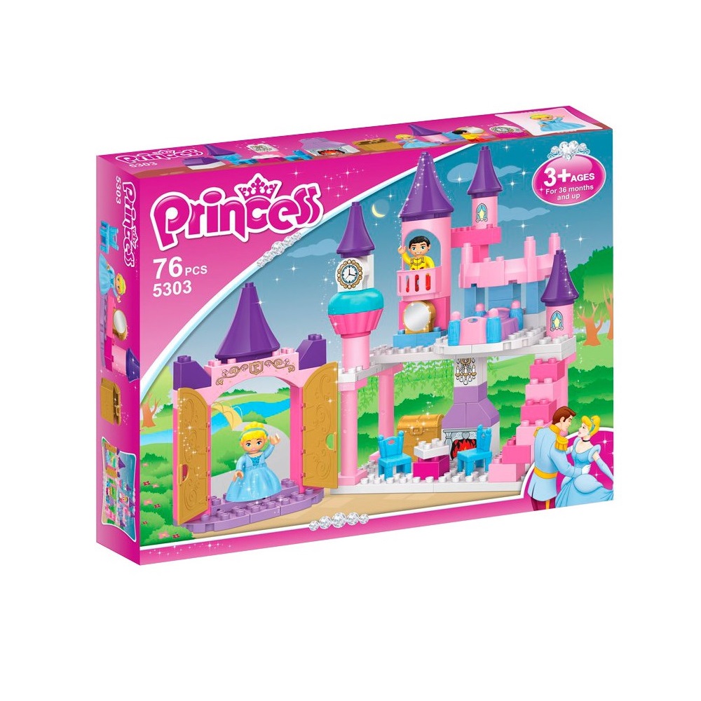 [5303] Bloques Princesa con Castillo
