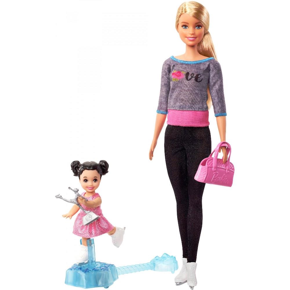 [887961697247] Barbie Entrenadora Patinaje