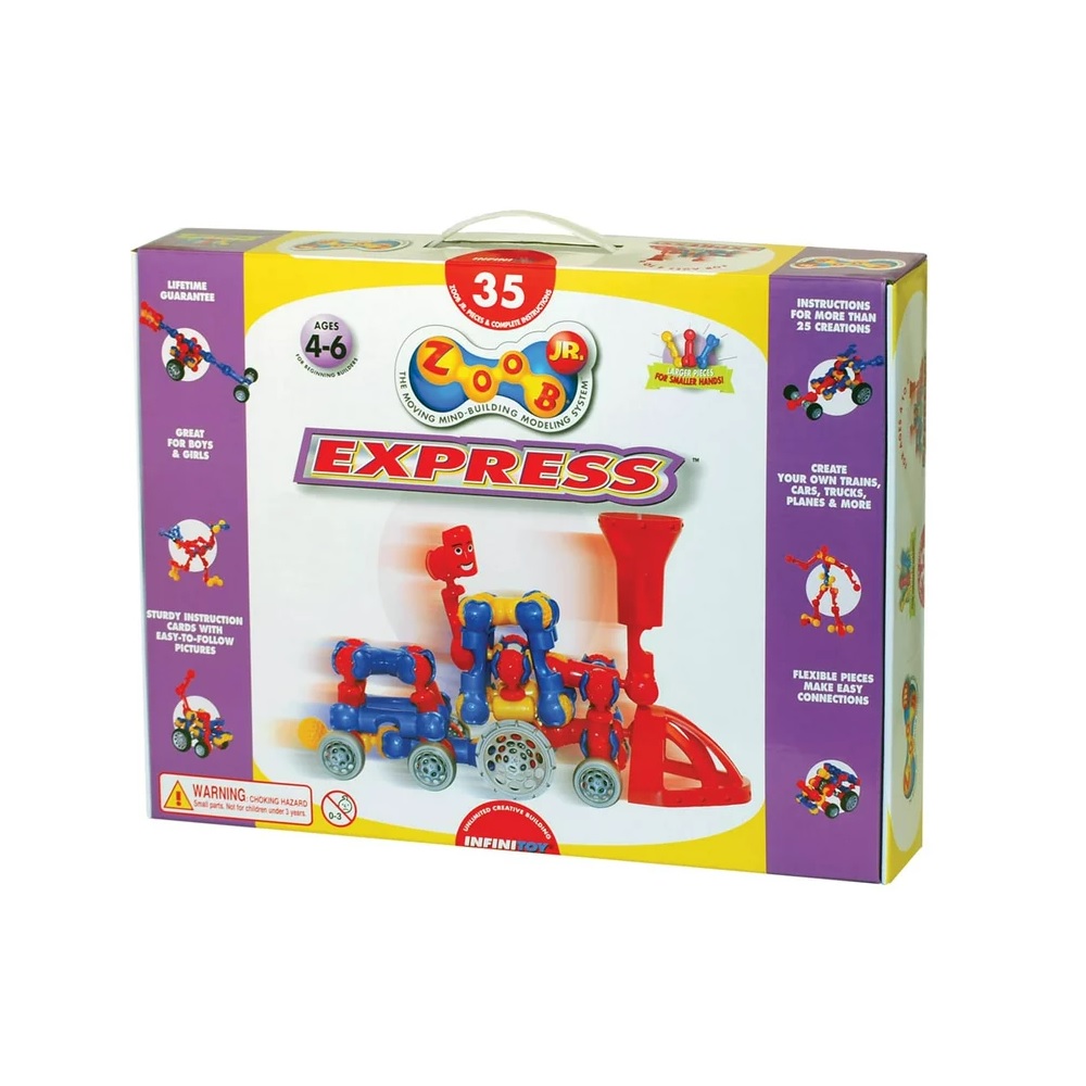 [635694130353] Crea tus vehículos Zoob Jr. Express