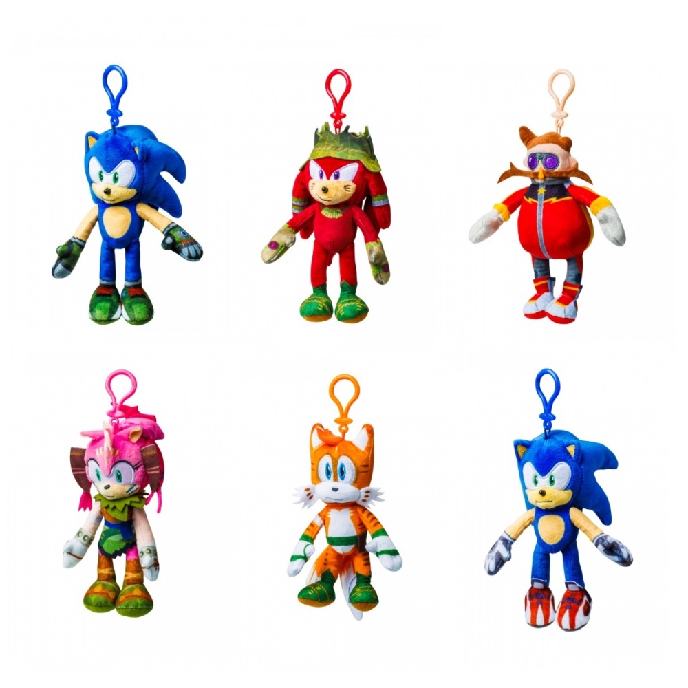 [887004] LLavero Peluche Figura Sonic
