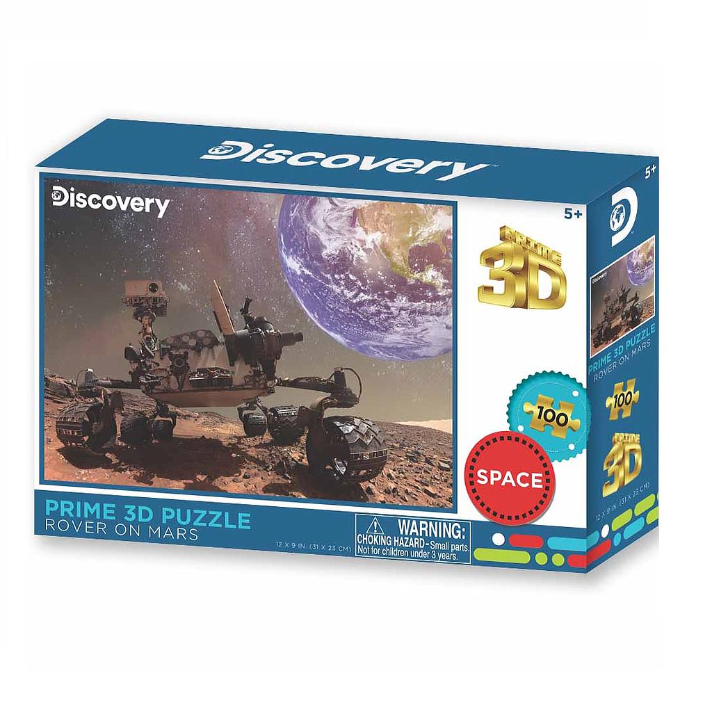 [670889106591] Puzzle 3D 100 Piezas Desde Marte