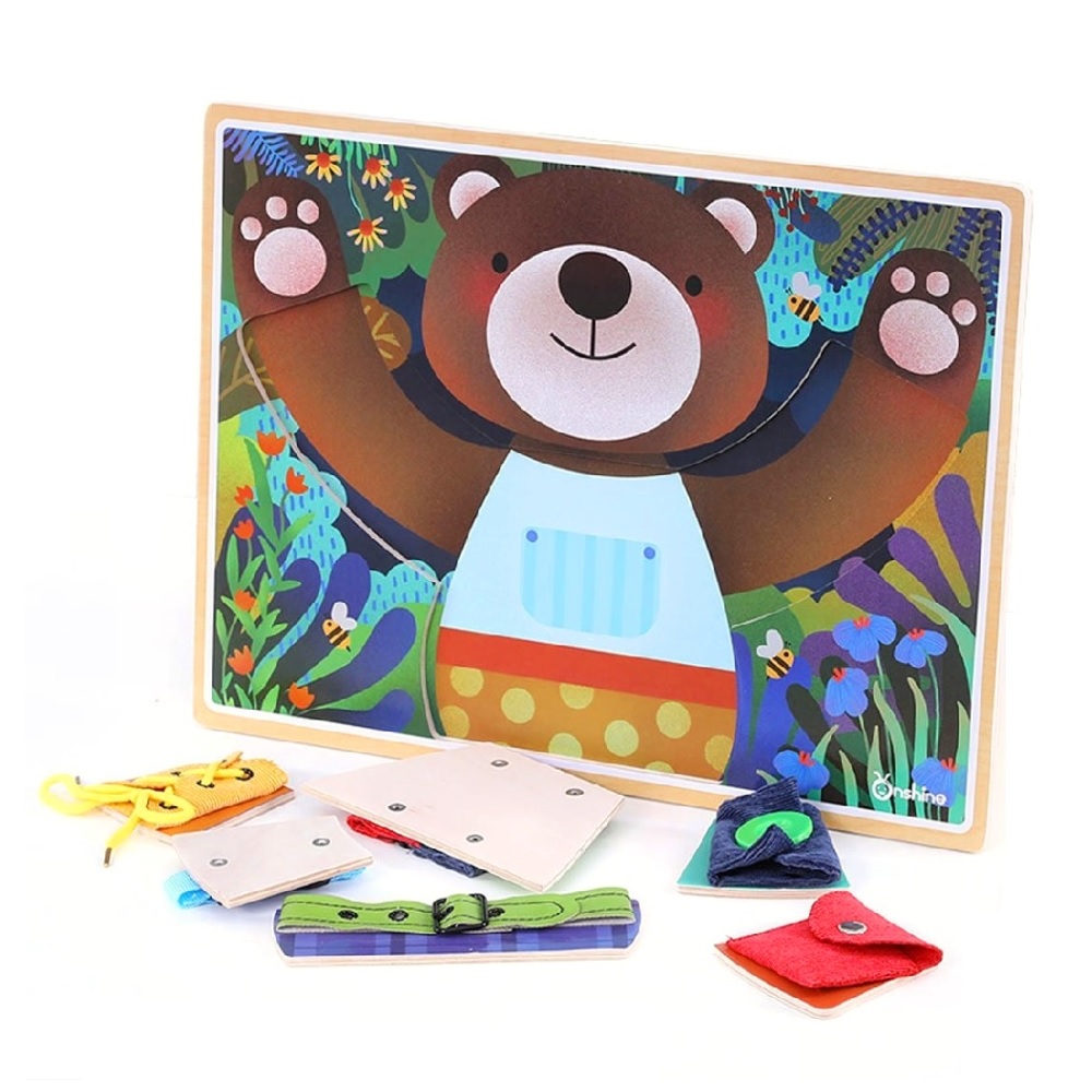 [6910026950262] Tablero de Habilidades Vistiendo Oso