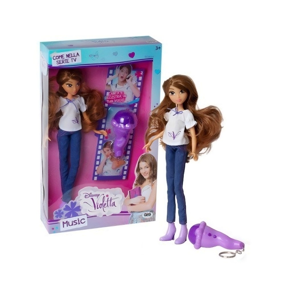[8001444040586] Muñeca Violetta Graba y Canta