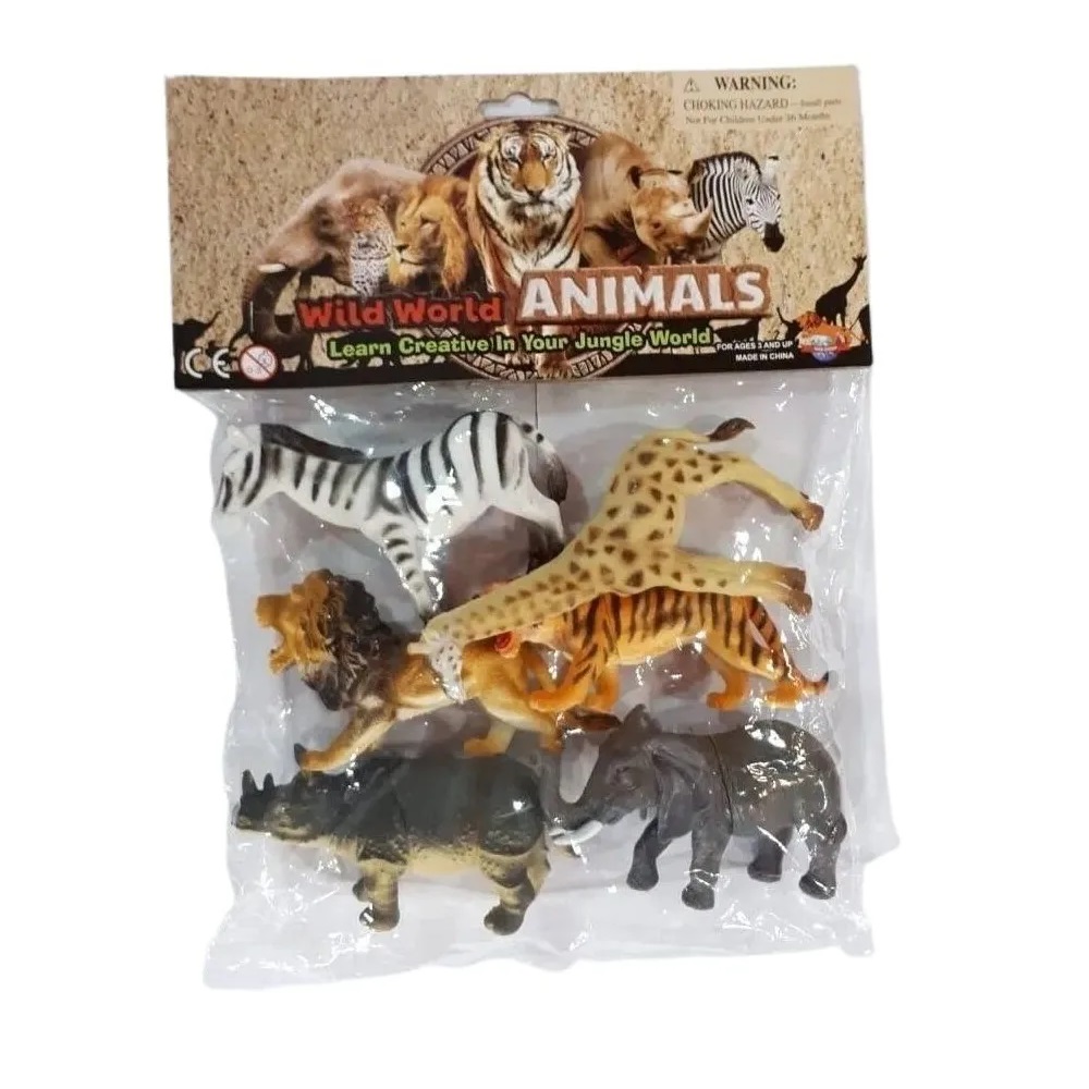 [6925654085262] Animales Selva en bolsa