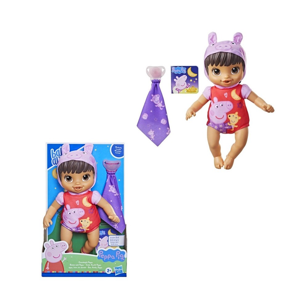 [5010993857845] B.Alive Peppa Hora dormir Castaña