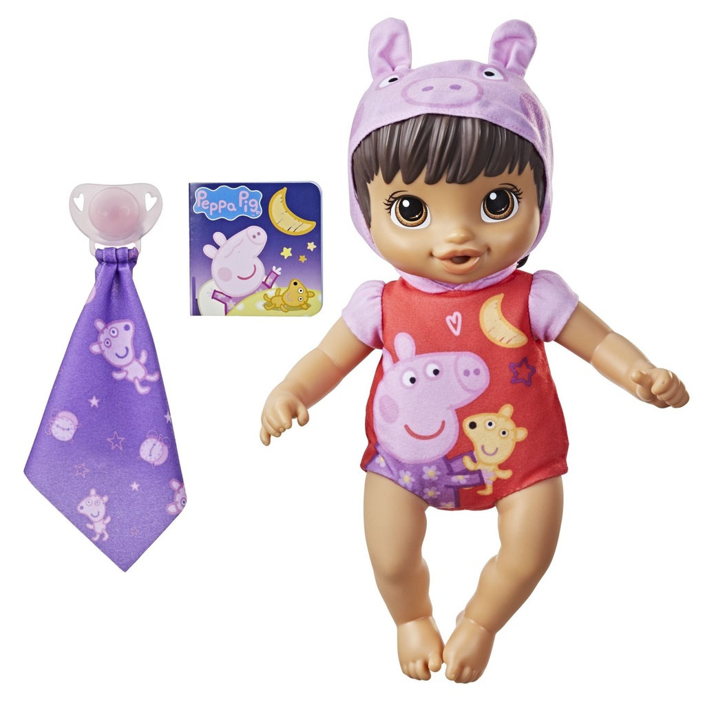 [5010993857845] Baby Alive Peppa Hora dormir Castaña