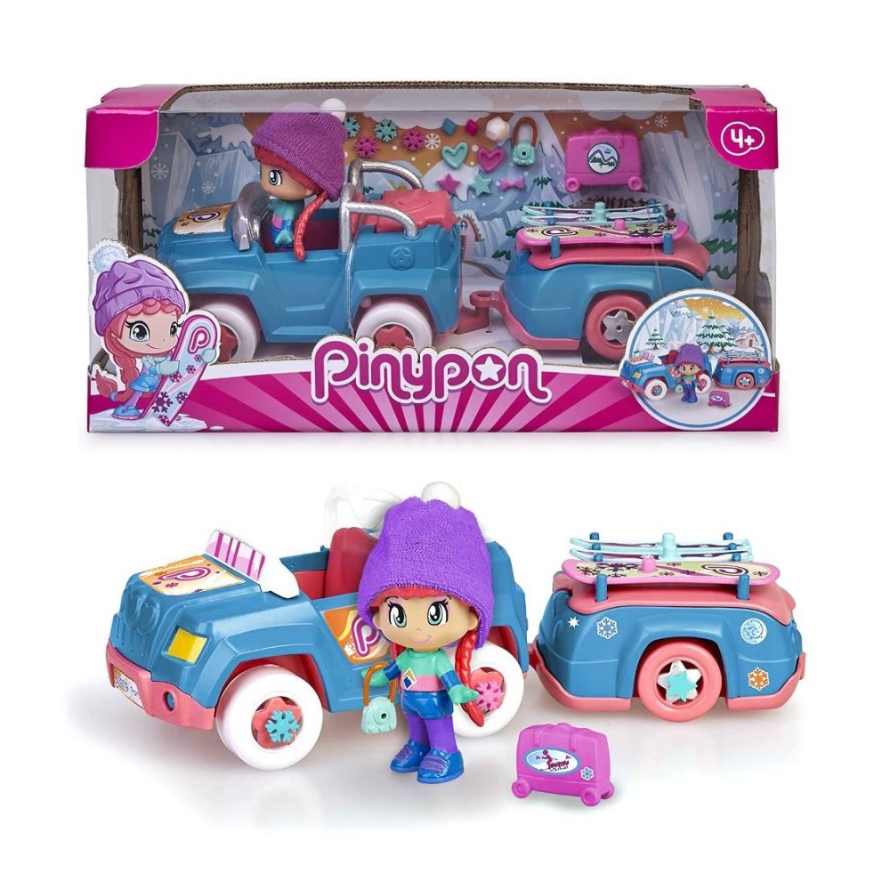 [8410779080158] Pinypon Auto de Nieve con Accesorios