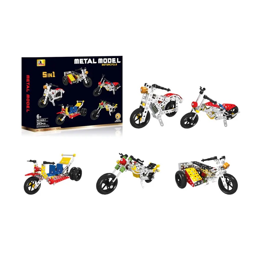 [6997356956355] Mecano Motocicletas 5 en 1