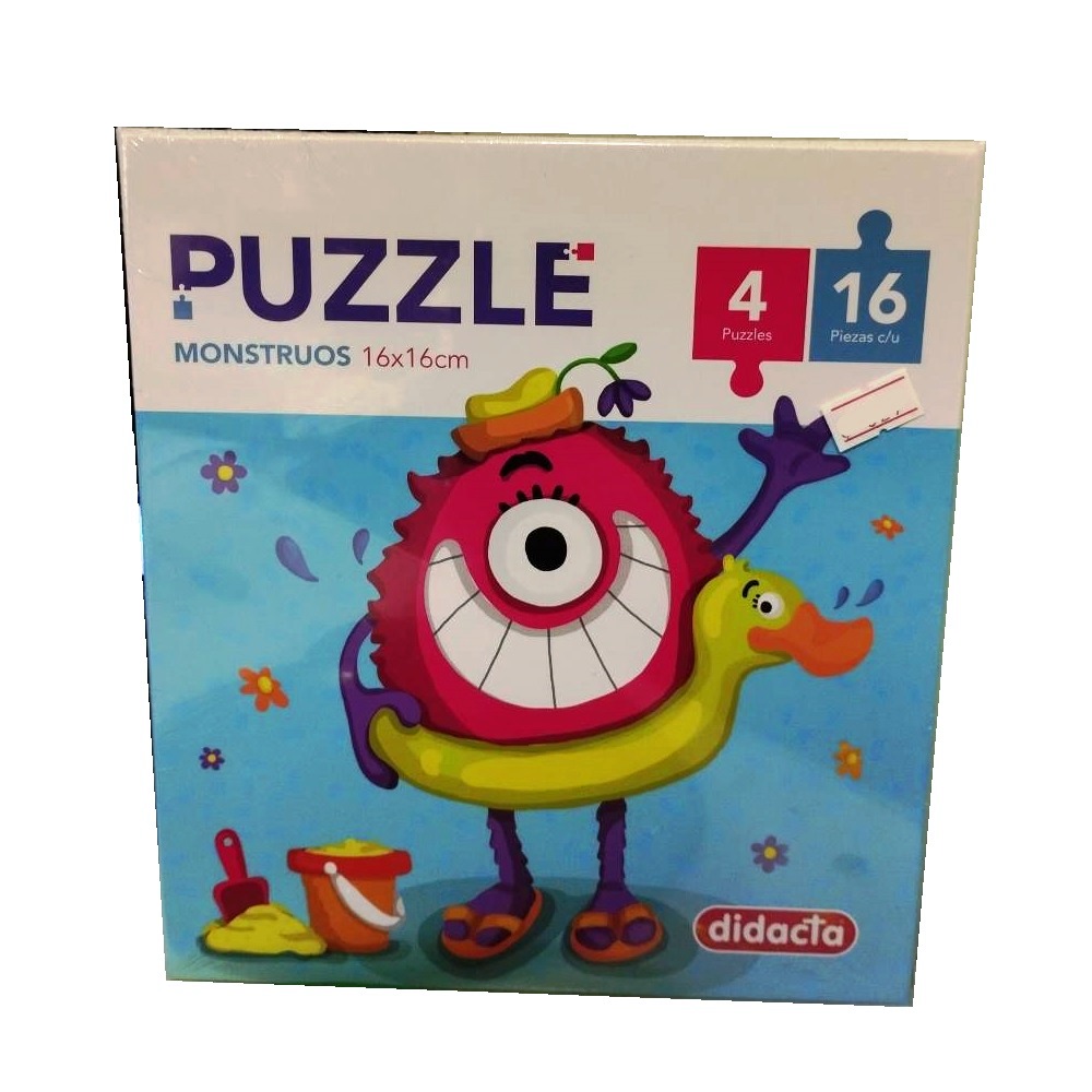 [7730549006586] Puzzle Monstruos