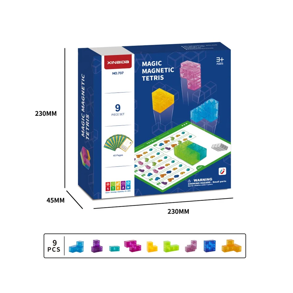 [8607547108934] Juego Tetris Magnético