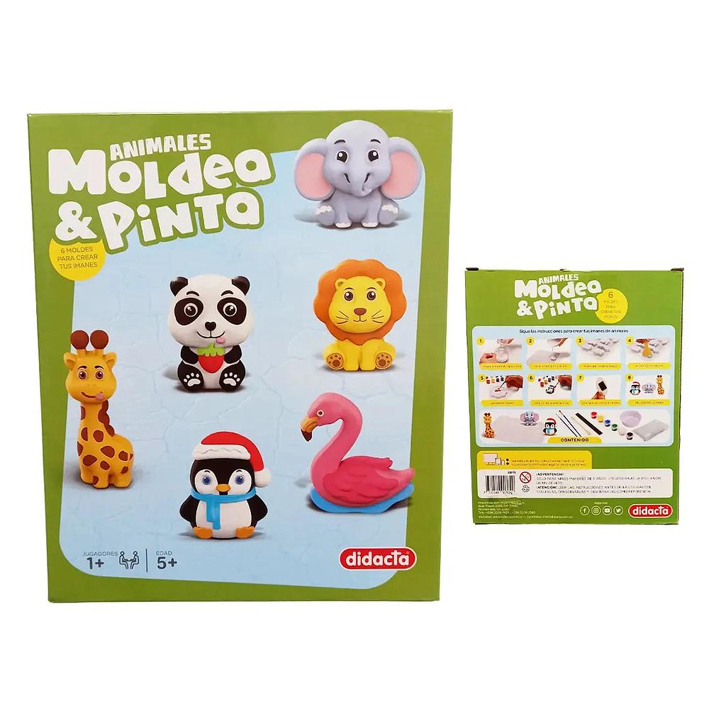 [7730549007620] Moldea y Pinta Animales Didacta
