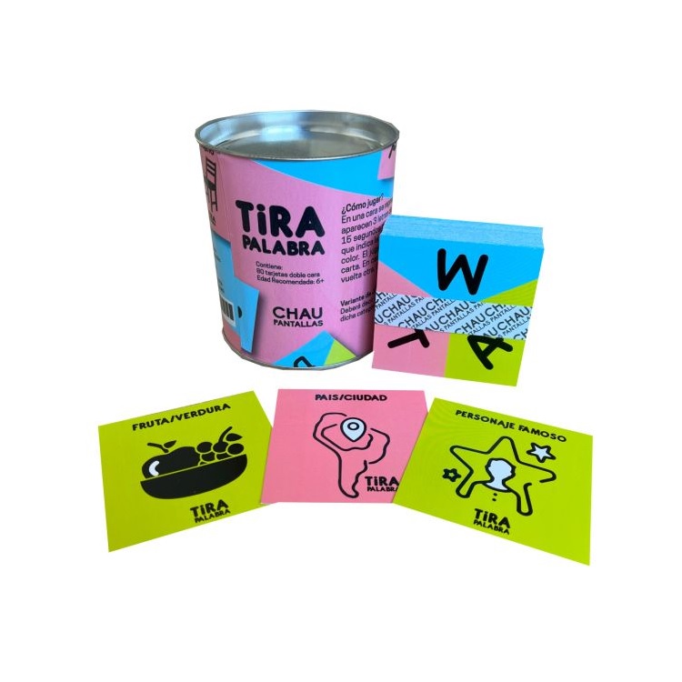 [7730992130029] Juego Tira Palabra en Lata