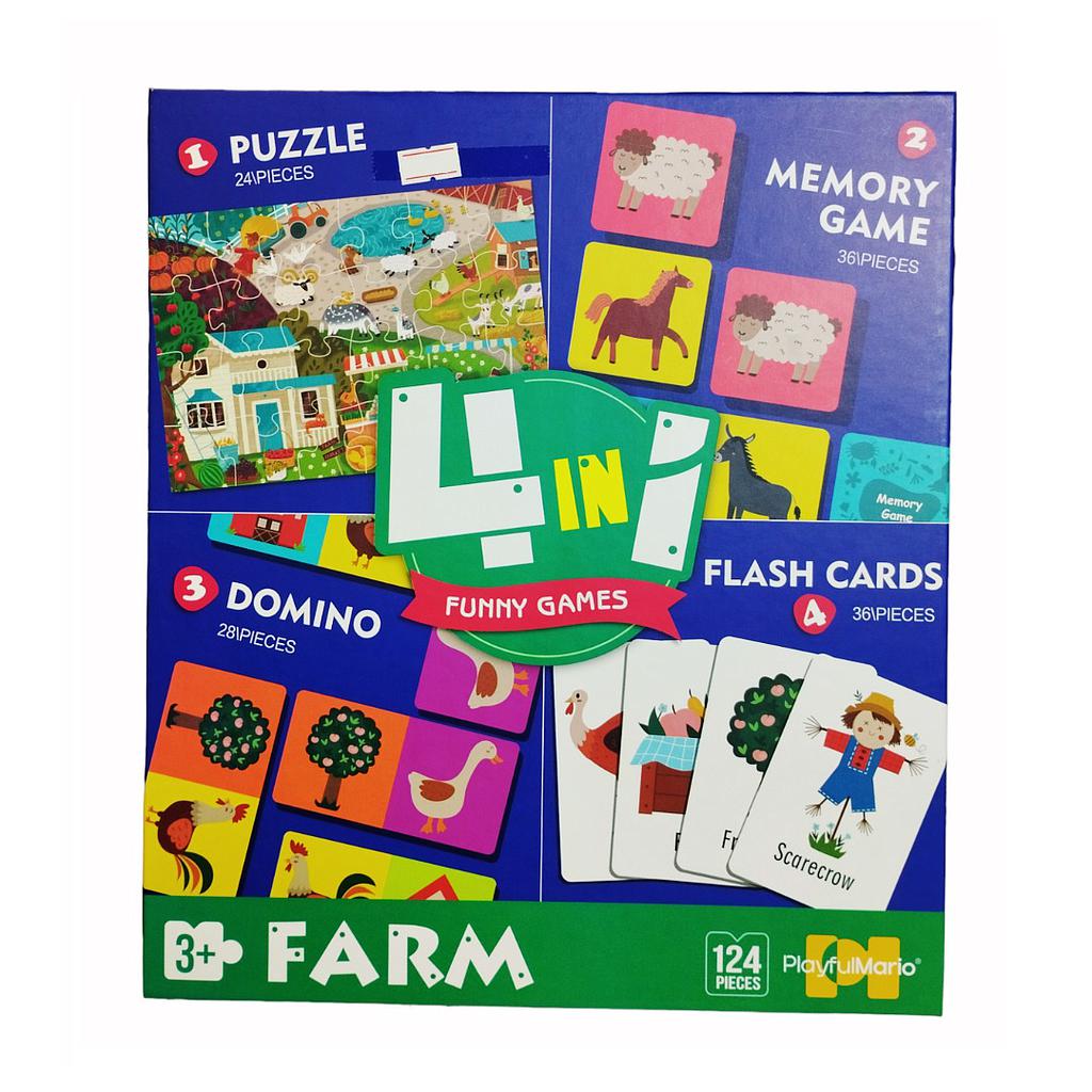 [6920240400634] Juegos Granja 4 en 1