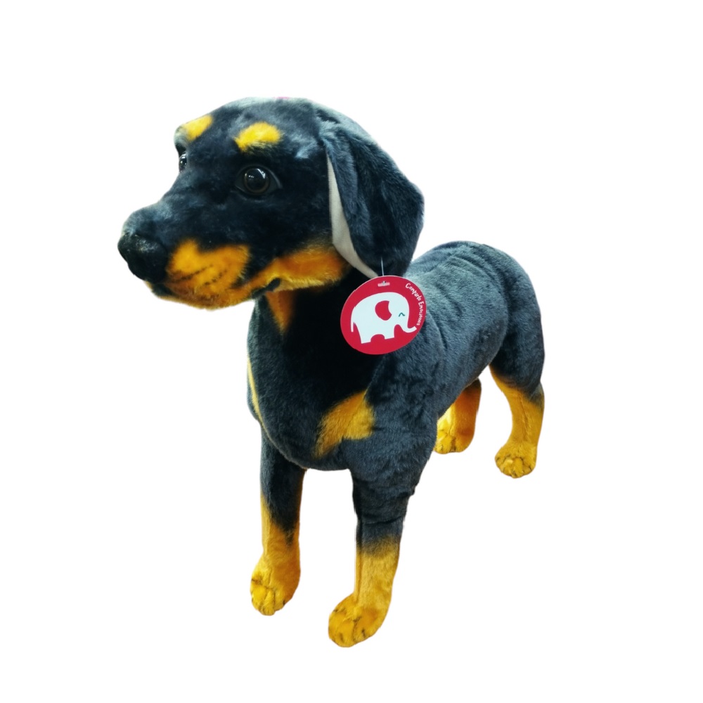 [7730732000339] Peluche Rottweiler parado