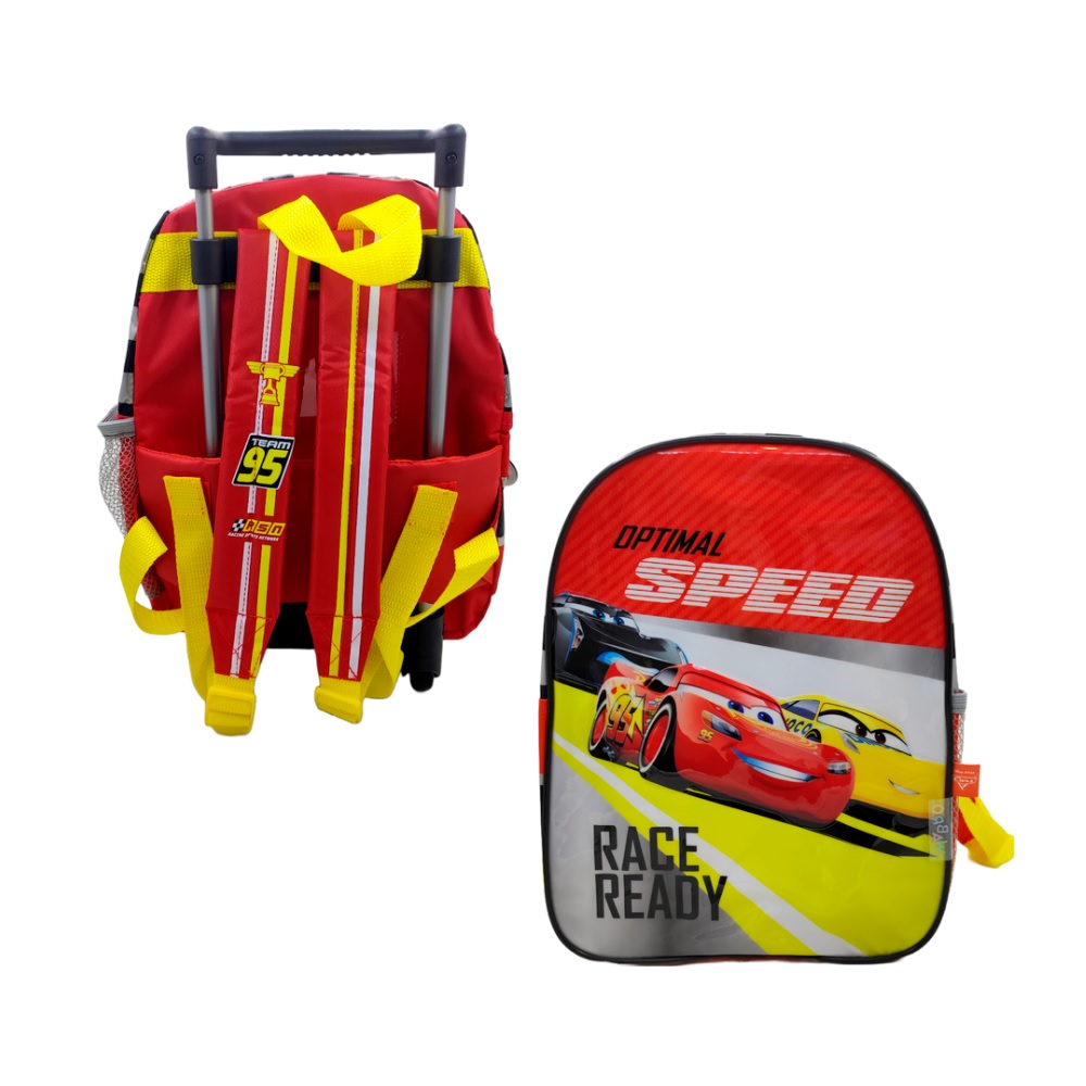 [7453002802586] Mochila Cars con carro 21123