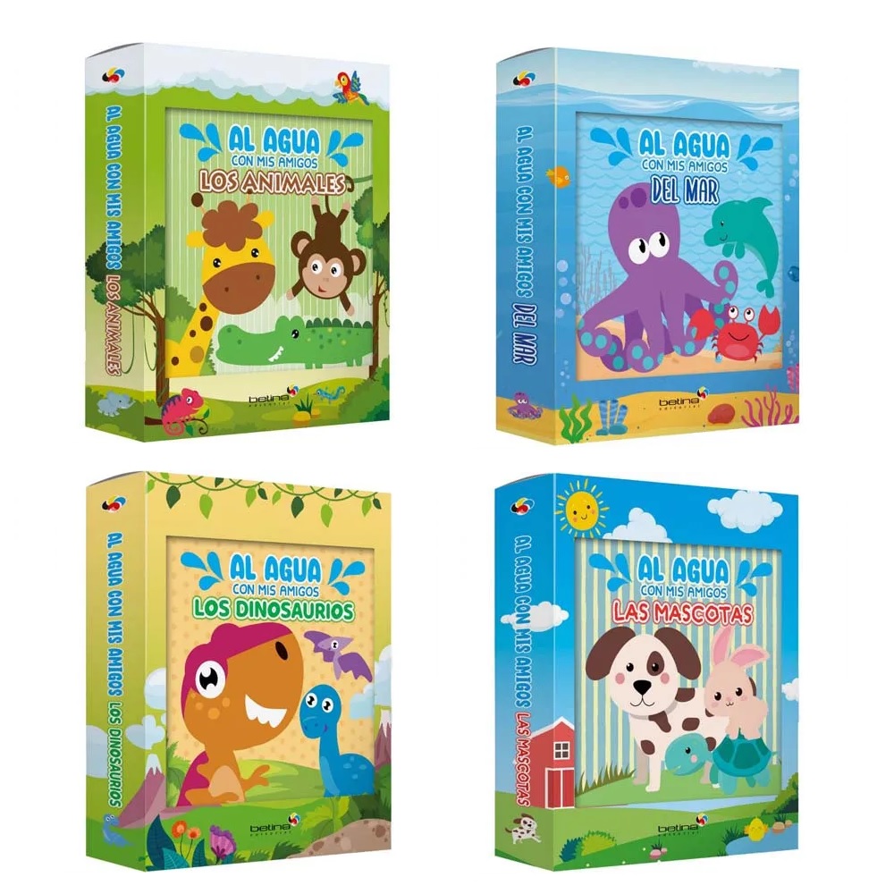 [8797] Libro Al Agua con Mis Amigos