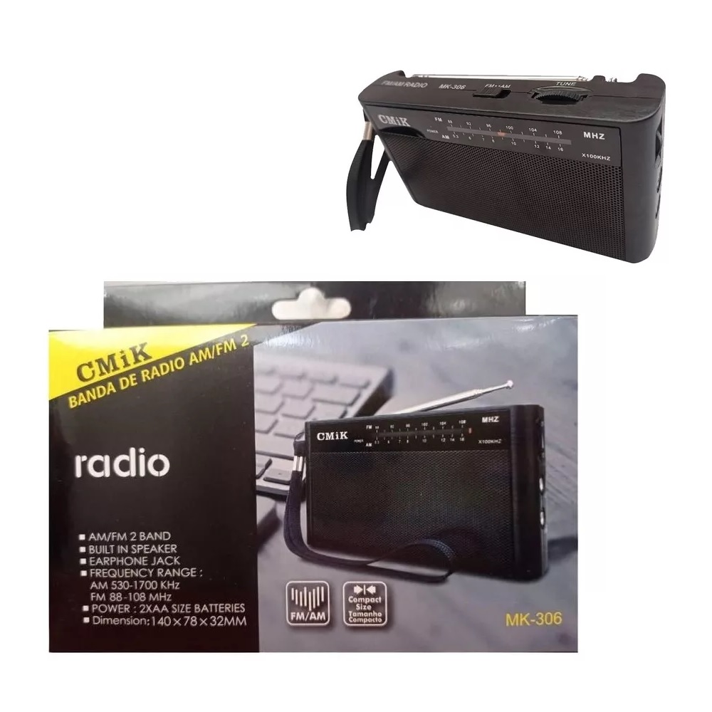 [7891797730606] Radio CMiiK AM / FM