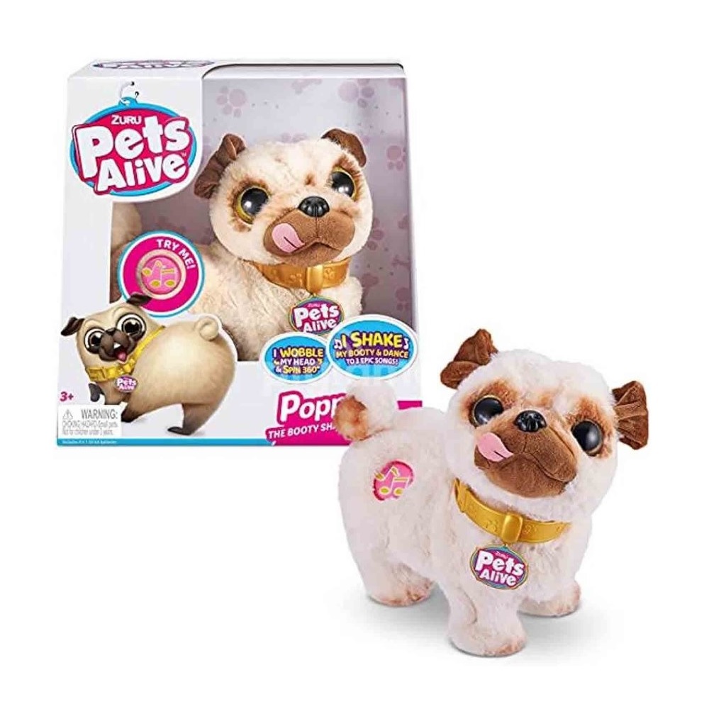 [7730549006142] Perrito Pug que Mueve la Cola